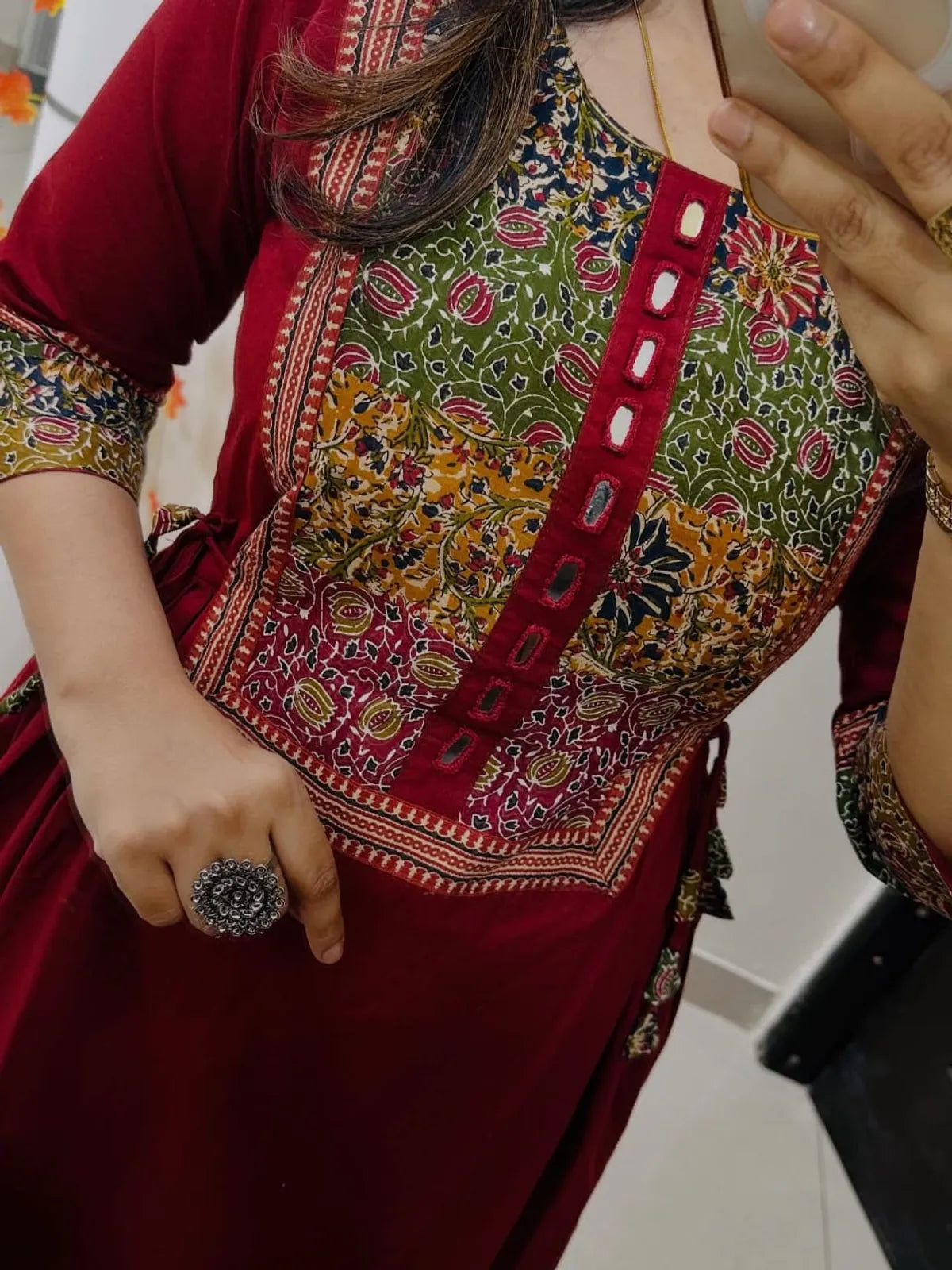 Designer Heavy Kurti Palazzo Set in Premium Cotton Fabric